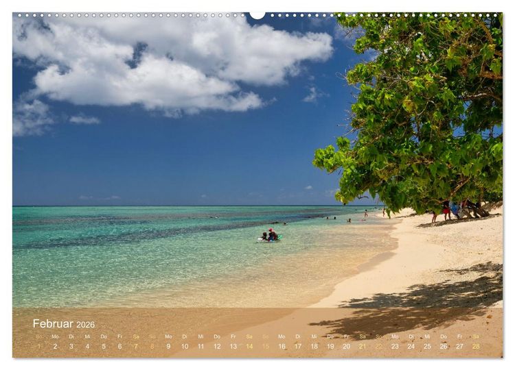 Produktbild: Guadeloupe - Karibische Traumstr&auml;nde (hochwertiger Premium Wandkalender 2026 DIN A2 quer), Kunstdruck in Hochglanz