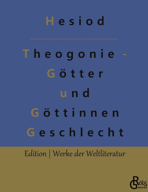 Produktbild: Theogonie - G&ouml;tter und G&ouml;ttinnen Geschlecht
