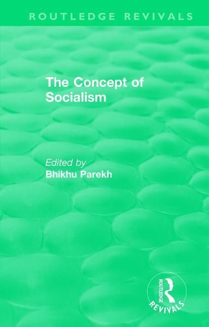 Produktbild: Parekh, B: : The Concept of Socialism (1975)