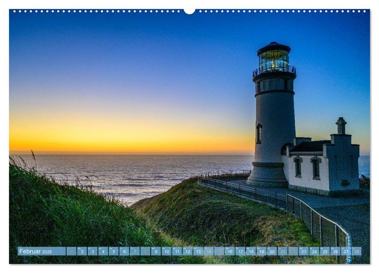 Produktbild: Zwischen Gipfeln und Meer (hochwertiger Premium Wandkalender 2026 DIN A2 quer), Kunstdruck in Hochglanz