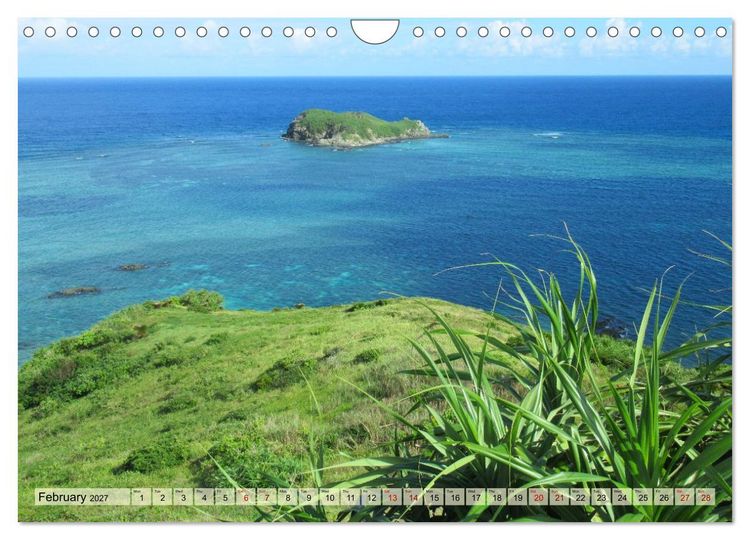 Produktbild: Okinawa Islands (Wall Calendar 2027 DIN A4 landscape), CALVENDO 12 Month Wall Calendar