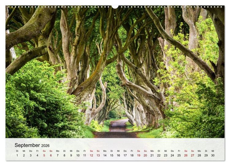 Produktbild: (Nord-)Irland - Das gr&uuml;ne Juwel (hochwertiger Premium Wandkalender 2026 DIN A2 quer), Kunstdruck in Hochglanz
