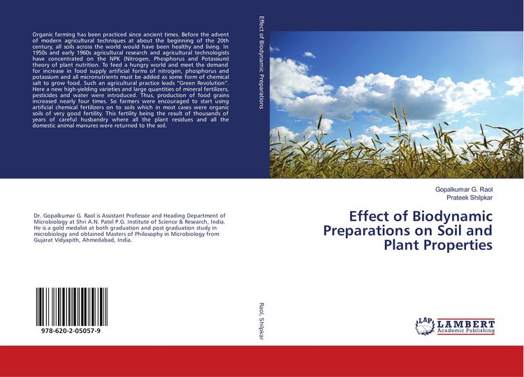 Produktbild: Effect of Biodynamic Preparations on Soil and Plant Properties