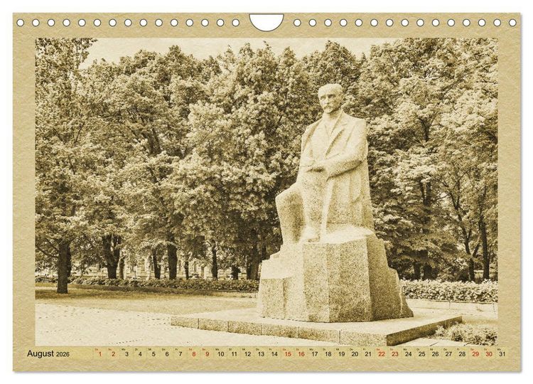 Produktbild: Riga &ndash; Ein Kalender im Zeitungsstil (Wandkalender 2026 DIN A4 quer), CALVENDO Monatskalender