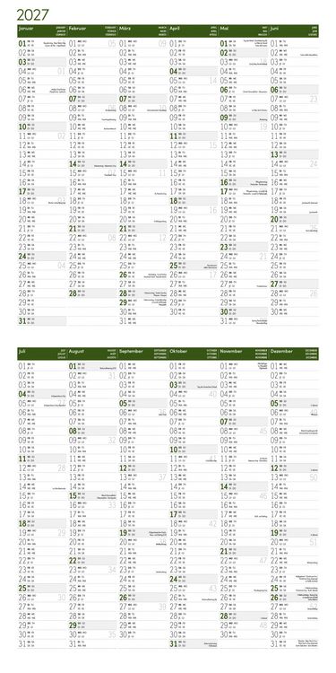 Produktbild: Alpen Kalender 2027 - 30x30 - Art12
