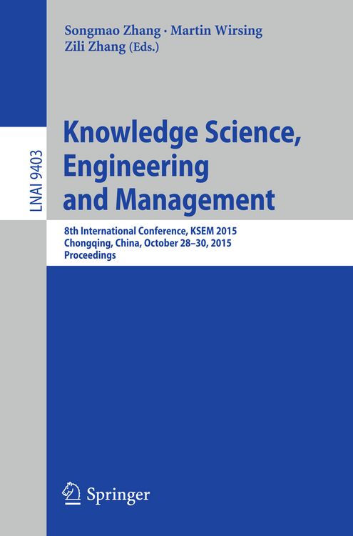 Produktbild: Knowledge Science, Engineering and Management