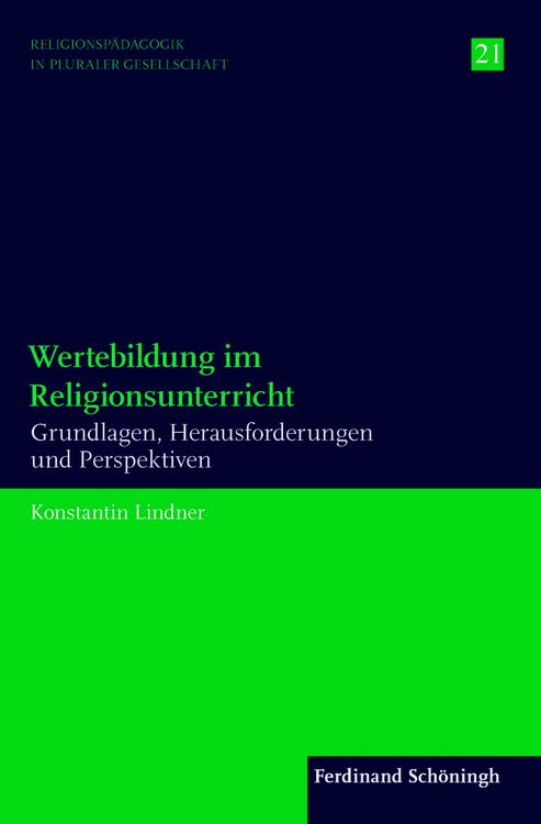 Produktbild: Wertebildung im Religionsunterricht