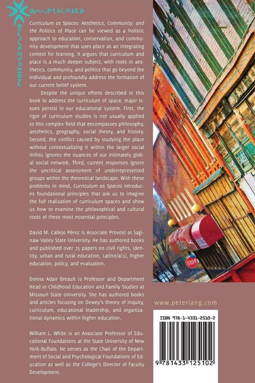 Produktbild: Curriculum as Spaces