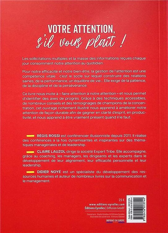 Produktbild: L Art de l Attention: Se Concentrer Dans un Environnement de