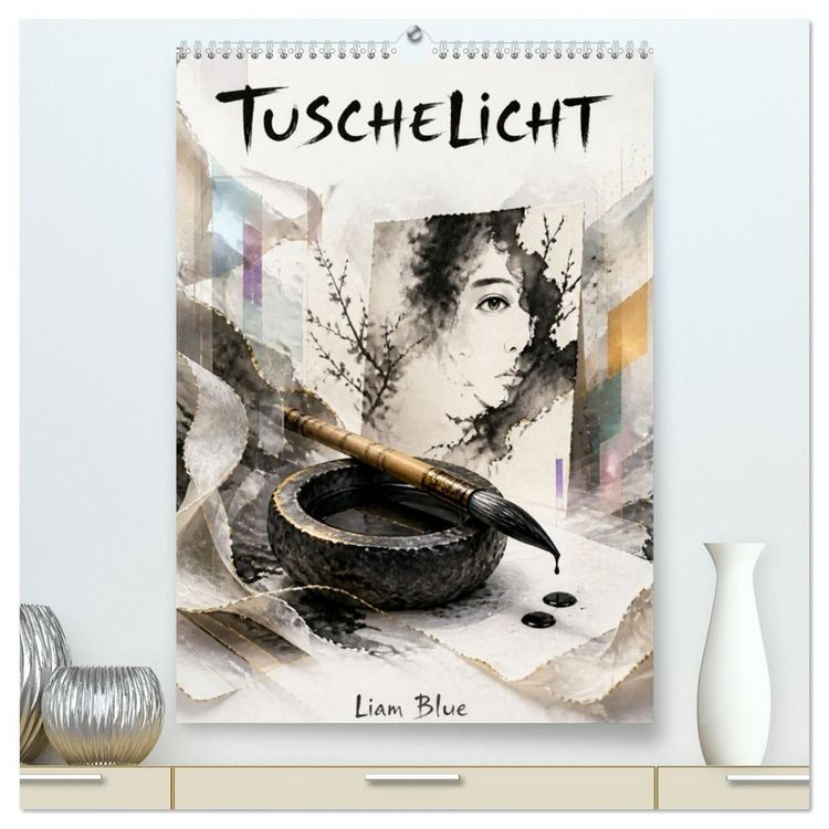 Produktbild: Tuschelicht (hochwertiger Premium Wandkalender 2027 DIN A2 hoch), Kunstdruck in Hochglanz