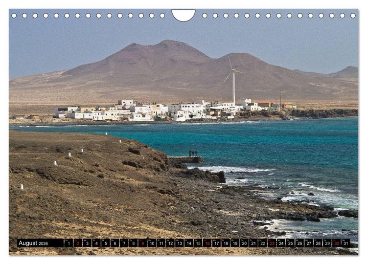 Produktbild: Fuerteventura, Insel der Stille (Wandkalender 2026 DIN A4 quer), CALVENDO Monatskalender