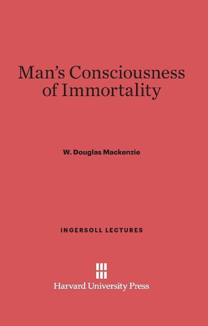 Produktbild: Man's Consciousness of Immortality