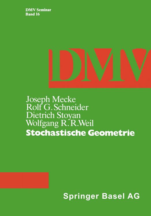Produktbild: Stochastische Geometrie