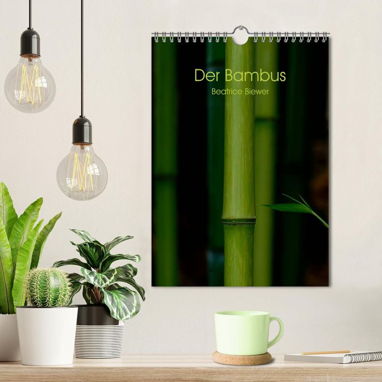 Produktbild: Der Bambus (Wandkalender 2026 DIN A4 hoch), CALVENDO Monatskalender