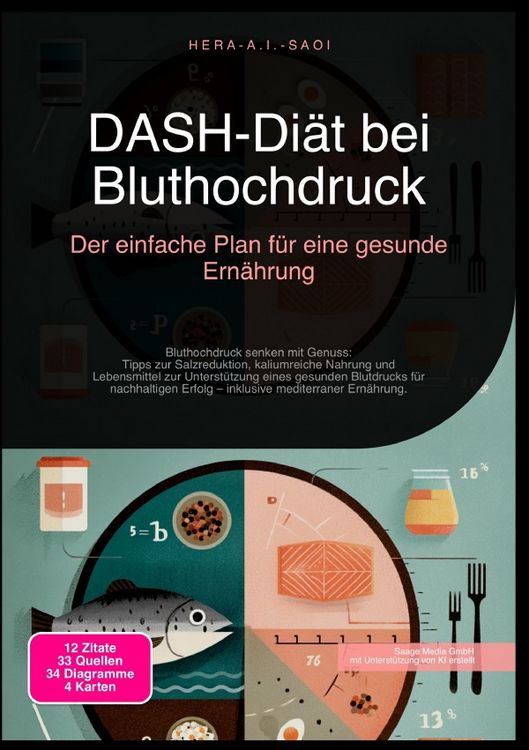 Produktbild: DASH-Di&auml;t bei Bluthochdruck: Der einfache Plan f&uuml;r eine gesunde Ern&auml;hrung