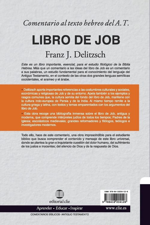 Produktbild: Las Comentario al texto hebreo del Antiguo Testamento - Job