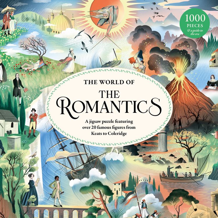Produktbild: The World of the Romantics - Puzzle 1000 Teile
