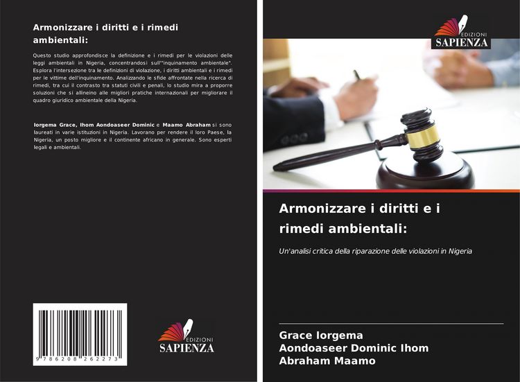 Produktbild: Armonizzare i diritti e i rimedi ambientali: