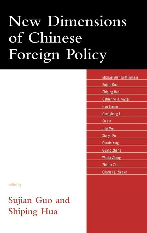 Produktbild: New Dimensions of Chinese Foreign Policy