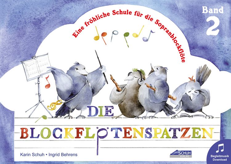 Produktbild: Die Blockfl&ouml;tenspatzen (inkl. Musik-Download)