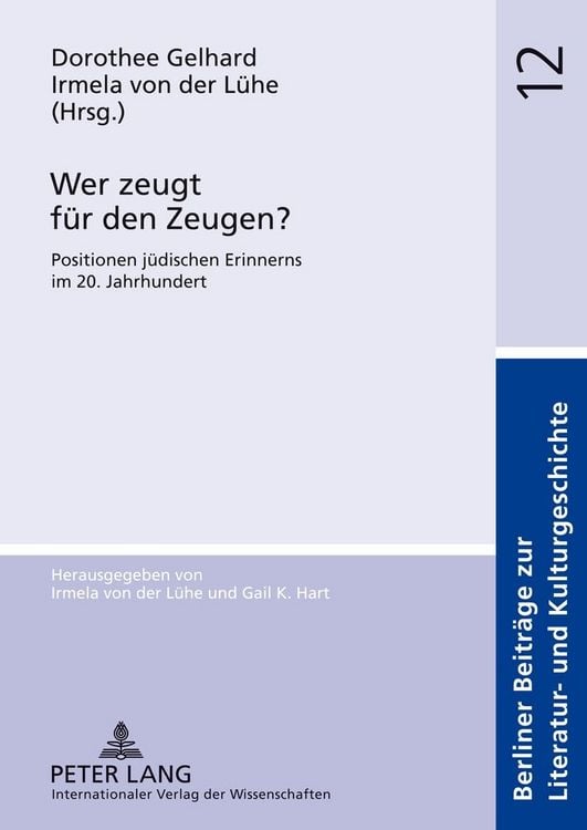 Produktbild: Wer zeugt f&uuml;r den Zeugen?
