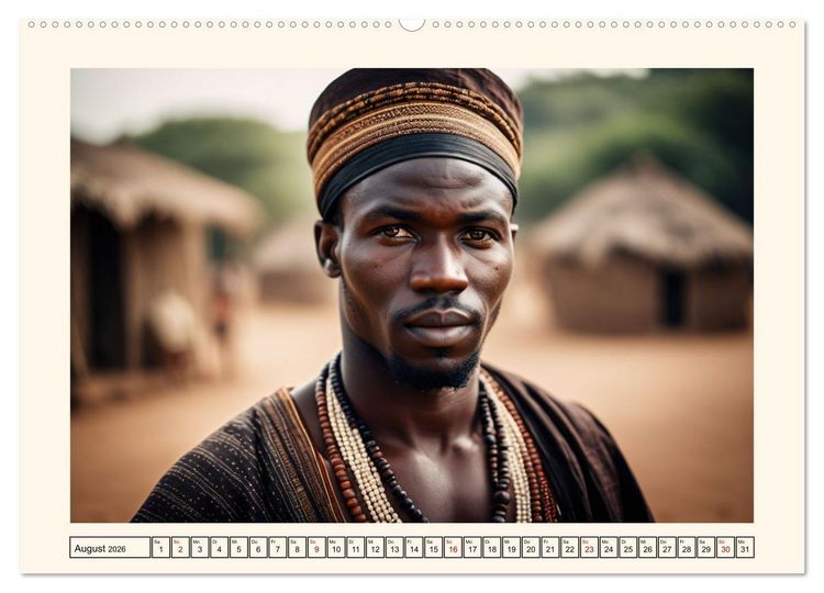Produktbild: Tolle Typen rund um die Welt (Wandkalender 2026 DIN A2 quer), CALVENDO Monatskalender