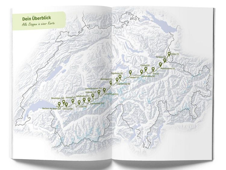 Produktbild: K&uuml;mmerly+Frey Raus und Wandern Via Alpina &ndash; Wanderf&uuml;hrer