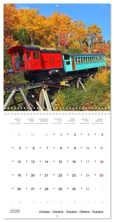 Produktbild: New England - from Rhode Island to Maine (Wall Calendar 2026 12 &times; 12 Inch) CALVENDO 12 Month Wall Calendar