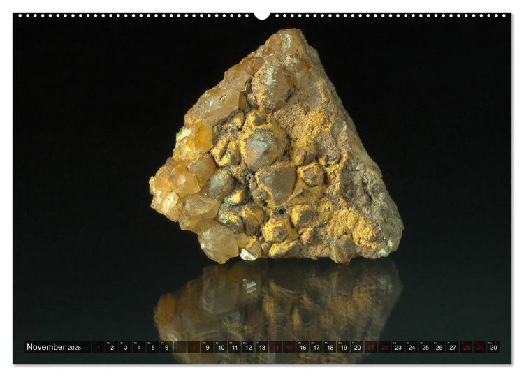 Produktbild: Mineralien (hochwertiger Premium Wandkalender 2026 DIN A2 quer), Kunstdruck in Hochglanz