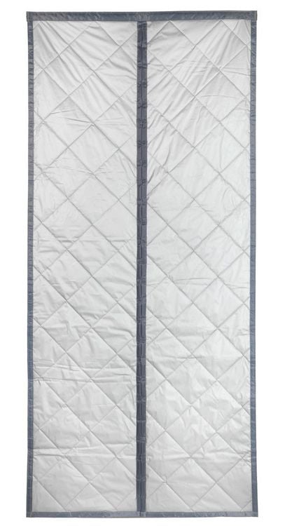 Produktbild: W&auml;rmeschutz-T&uuml;rvorhang 2in1 80x200cm, mit reflektierender Au&szlig;enseite