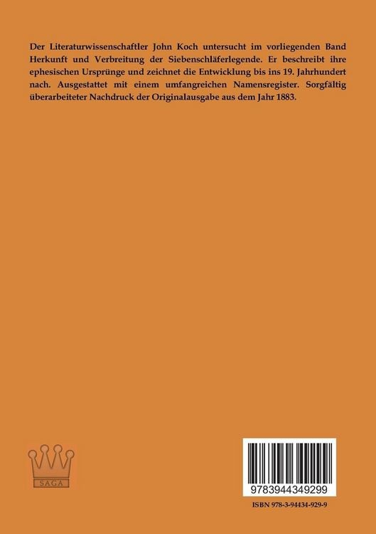 Produktbild: Die Siebenschl&auml;ferlegende