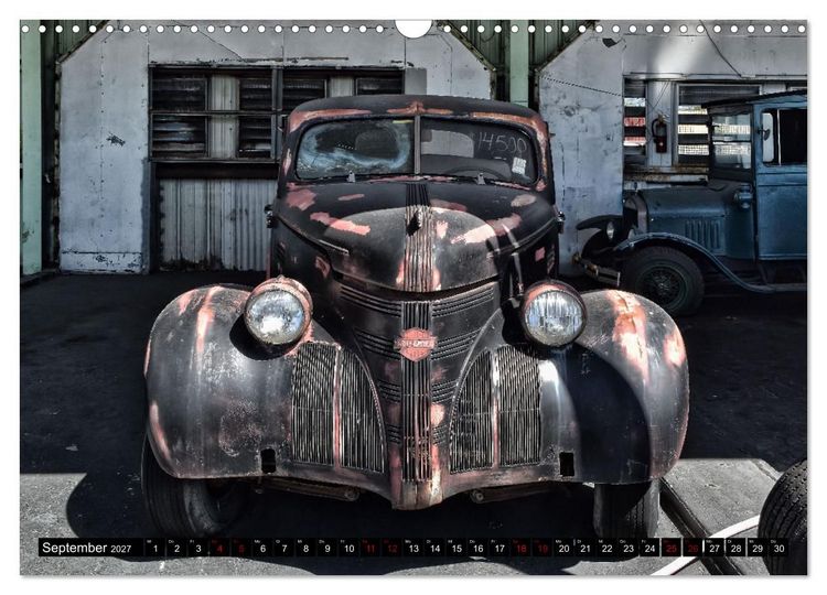 Produktbild: Florida Junk Cars (Wandkalender 2027 DIN A3 quer), CALVENDO Monatskalender