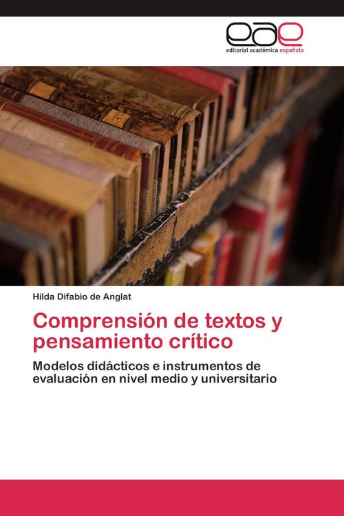 Produktbild: Comprensi&oacute;n de textos y pensamiento cr&iacute;tico