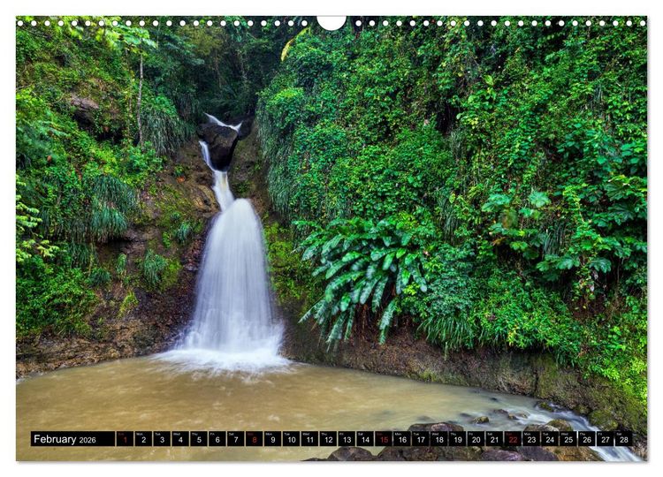 Produktbild: The Caribbean - St. Lucia, The Grenadines and Grenada (Wall Calendar 2026 DIN A3 landscape), CALVENDO 12 Month Wall Calendar