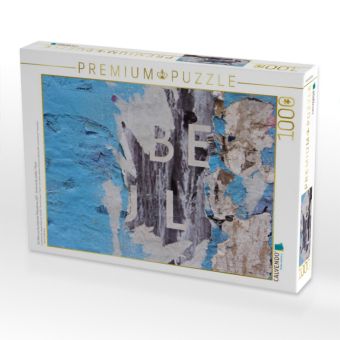 Produktbild: CALVENDO Puzzle Ein Motiv aus dem Kalender Plakatabrisse 2017 - Die Kunst des Zufalls / Planer | 1000 Teile Lege-Gr&ouml;&szlig;e 64x48cm Foto-Puzzle f&uuml;r gl&uuml;ckliche Stunden