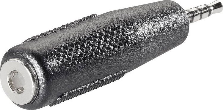 Produktbild: BKL Electronic 1102056 Klinken-Adapter Klinkenstecker 2.5 mm - Klinkenbuchse 3.5 mm Stereo Polzahl:4 1 St.