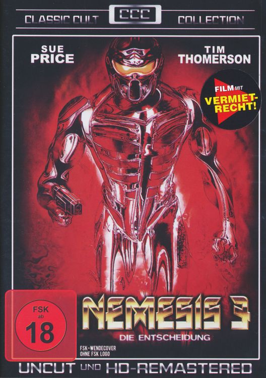 Produktbild: Nemesis 3 - Die Entscheidung - Uncut/Classic Cult Collection