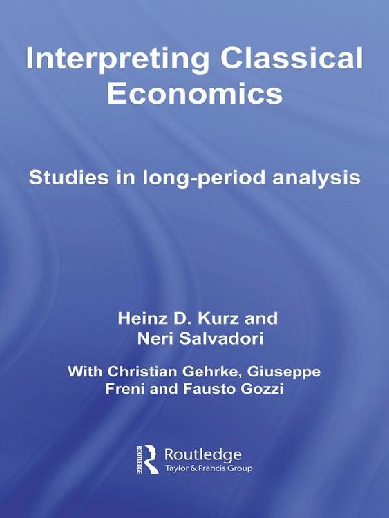 Produktbild: Interpreting Classical Economics