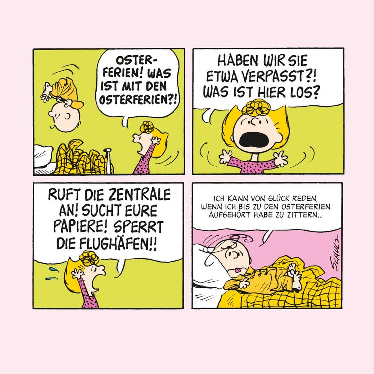 Produktbild: Peanuts Geschenkbuch: Frohe Ostern w&uuml;nschen Snoopy und die Peanuts!