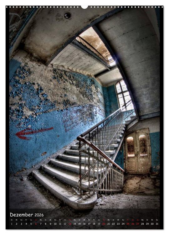 Produktbild: Lost Places II, Vergessene Orte (Wandkalender 2026 DIN A2 hoch), CALVENDO Monatskalender