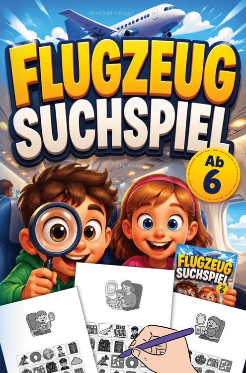 Produktbild: Flugzeug Suchspiel f&uuml;r Kinder ab 6