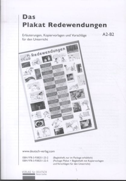 Produktbild: Plakat Redewendungen