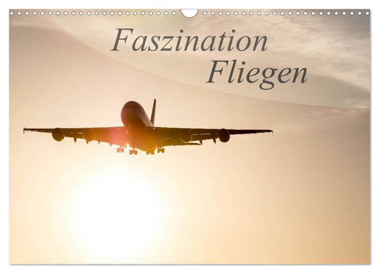 Produktbild: Faszination Fliegen (Wandkalender 2026 DIN A3 quer), CALVENDO Monatskalender