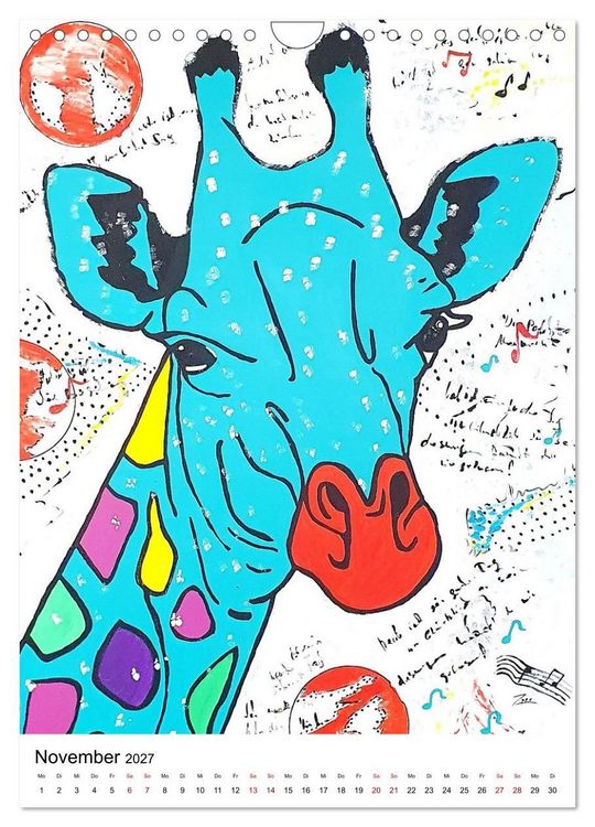 Produktbild: Pop Art Animals - Atelier Zippo (Wandkalender 2027 DIN A4 hoch), CALVENDO Monatskalender