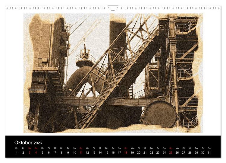 Produktbild: Landschaftspark Duisburg-Nord (Wandkalender 2026 DIN A3 quer), CALVENDO Monatskalender