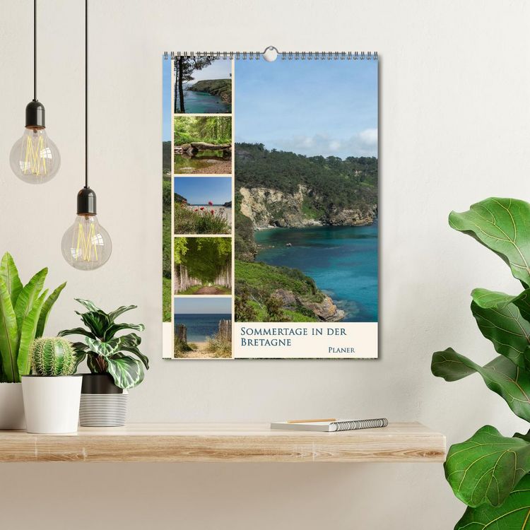 Produktbild: Sommertage in der Bretagne (Wandkalender 2026 DIN A3 hoch), CALVENDO Monatskalender