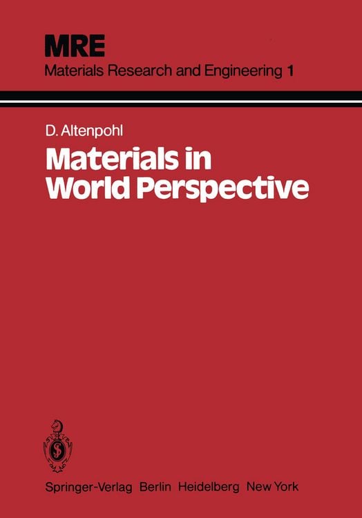 Produktbild: Materials in World Perspective