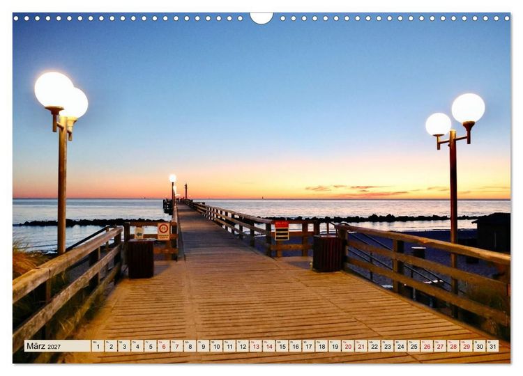 Produktbild: Fischland - Zwischen Ostsee und Bodden (Wandkalender 2027 DIN A3 quer), CALVENDO Monatskalender