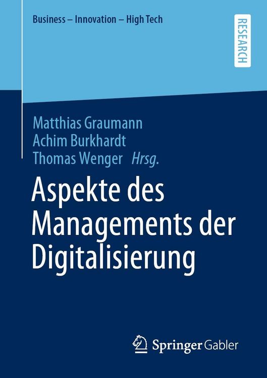 Produktbild: Aspekte des Managements der Digitalisierung