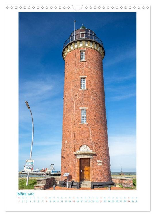 Produktbild: Leuchtt&uuml;rme - Licht ins Dunkel (Wandkalender 2026 DIN A3 hoch), CALVENDO Monatskalender